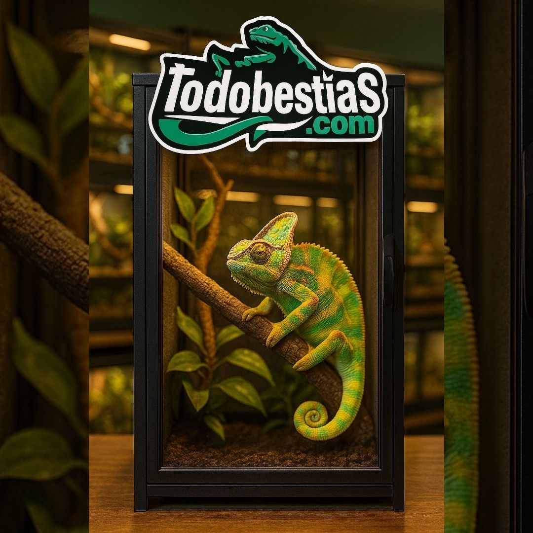 Kit Camaleon Calyptratus ¡CAMALEÓN INCLUIDO!